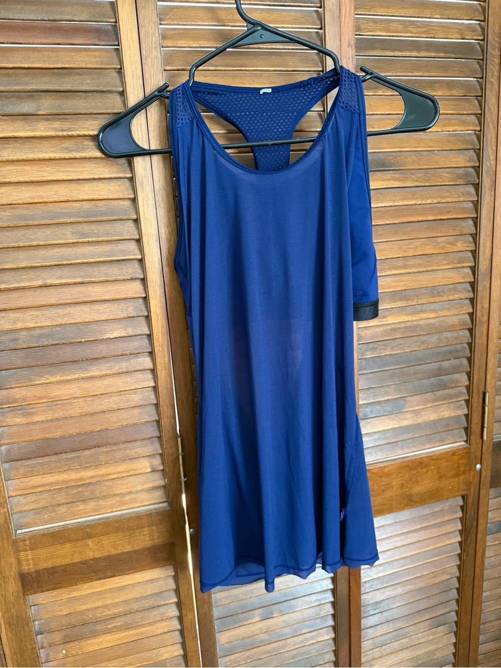Lululemon Racerback Mesh Tank with Built in support bra